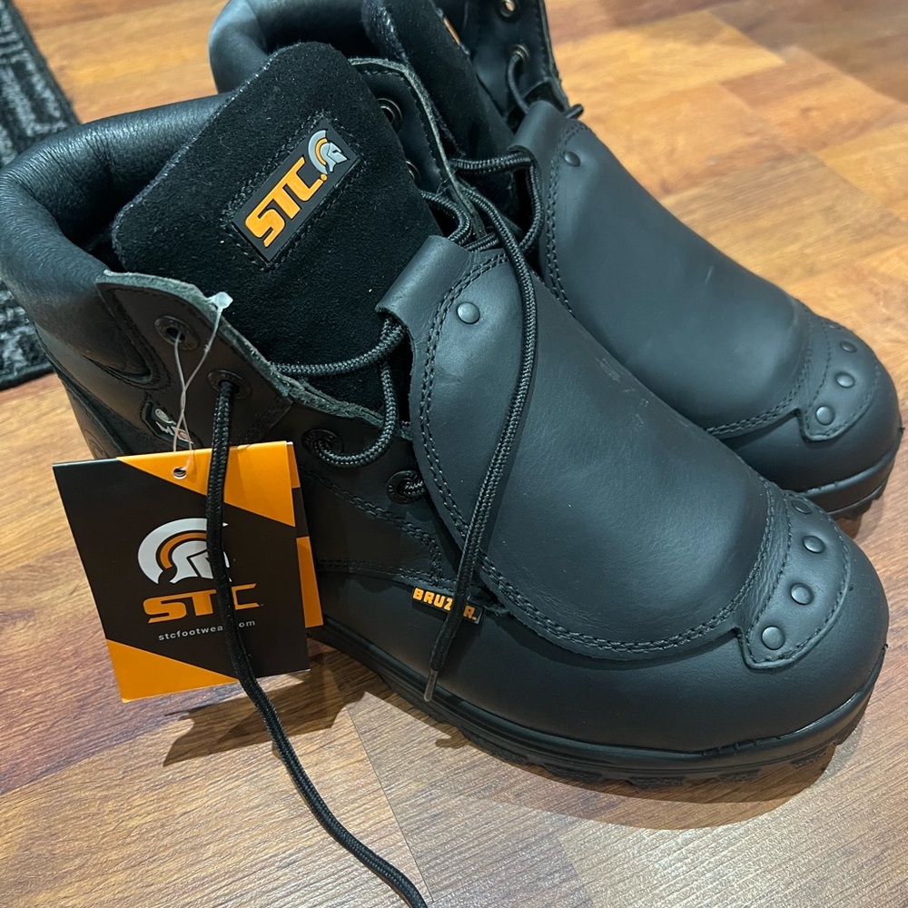 TC Men's Black Work Boots